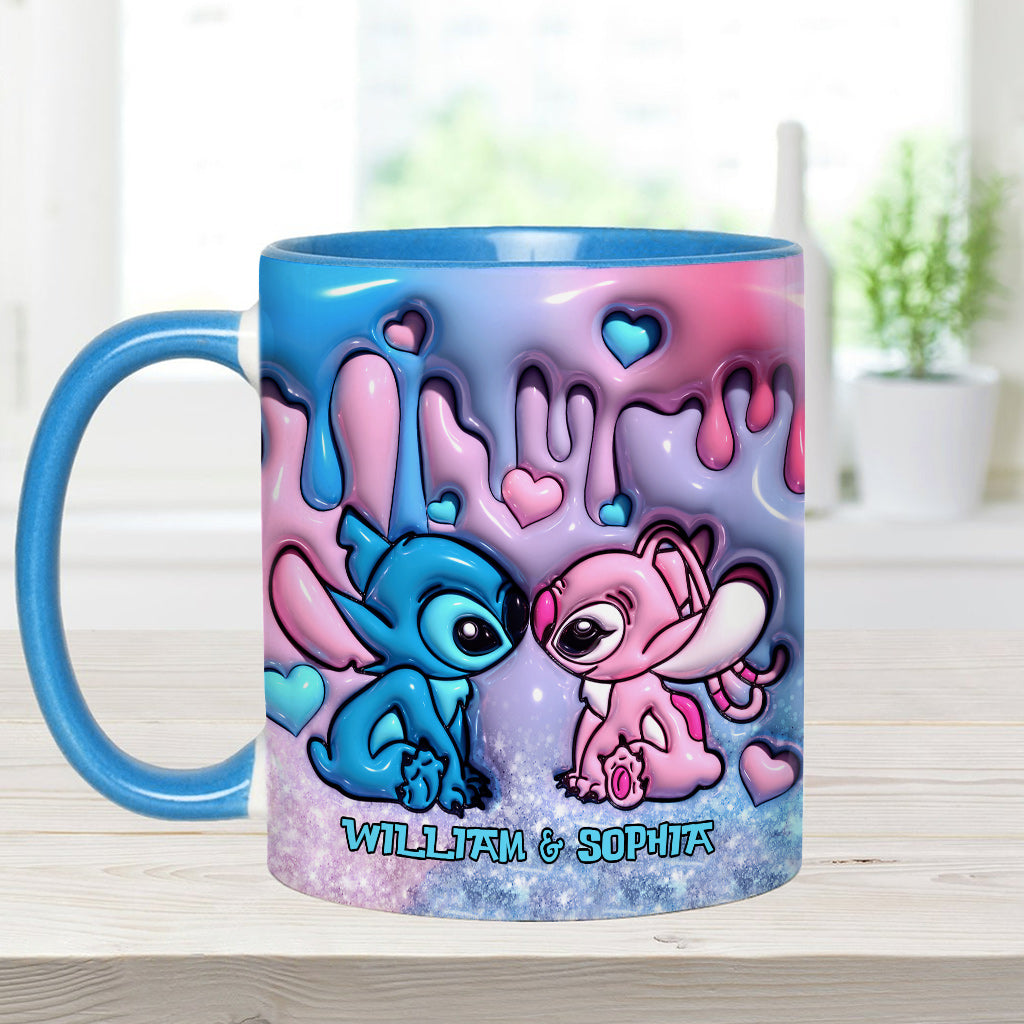 Sti I'm Yours No Returns Or Refunds - Personalized Accent Mug - Gift For Couple, Christmas HH01