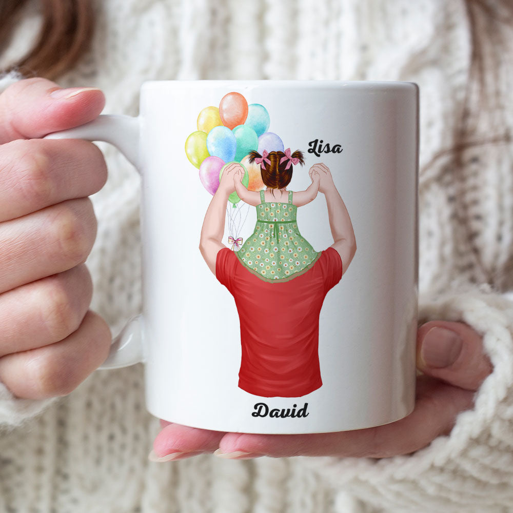 You're The Best Dad Ever Personalized Mug, Gift For Dad