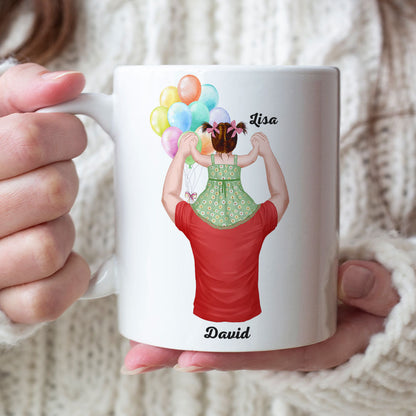 You're The Best Dad Ever Personalized Mug, Gift For Dad