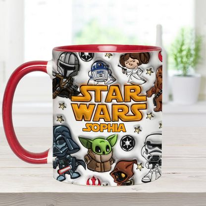 Stwa Glaxy Star - Personalized Accent Mug - Gift For Movie Fans NL122