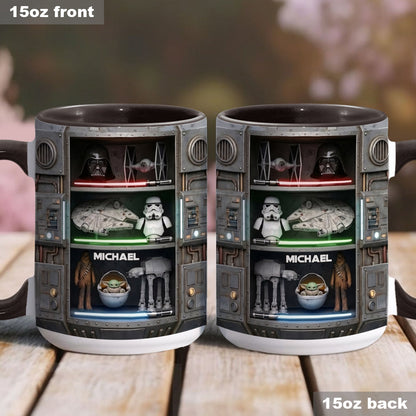 Stwa The Dark Sides - Personalized Accent Mug - Gift For Fan Movies HH01