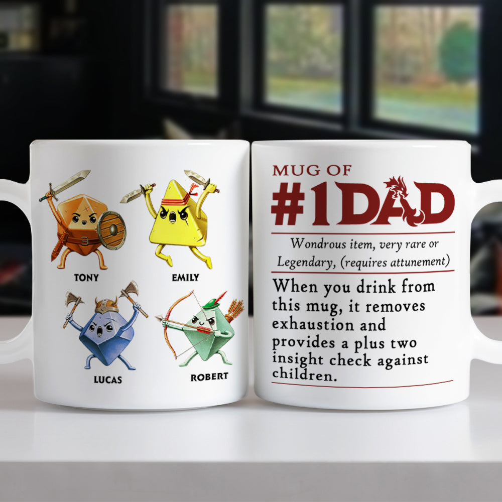 Legend Of Dad 05NATI250523 Personalized Mug Father's Day Gift