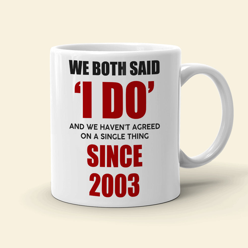 Universary Couple Drinking, Personalized Couple Coffee Mug