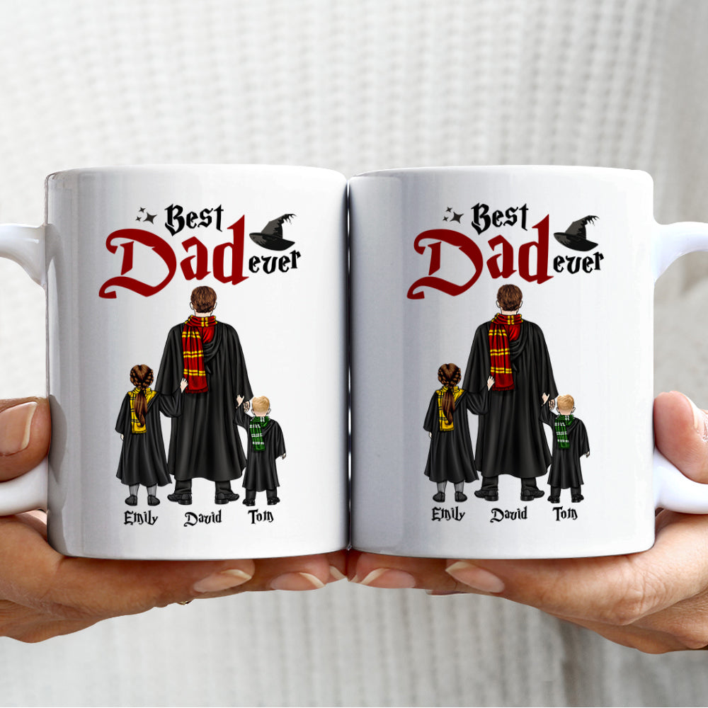 Best Dad Ever Personalized Mug, Gift For Father's Day-4ACDT270523