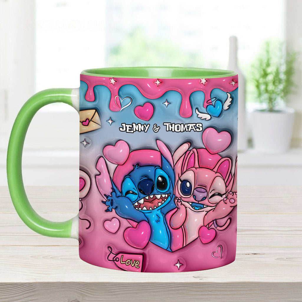 Sti Couple Love You And Me We Got This - Personalized Accent Mug - Gift For Couples NL122