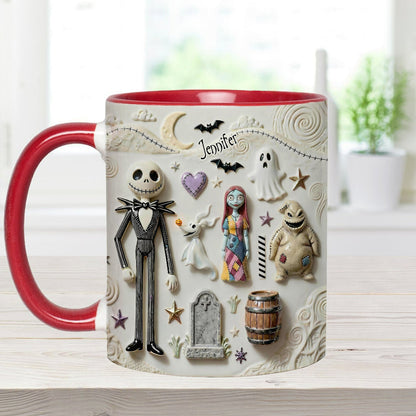 Just Love Spooky - Personalized Accent Mug - Christmas Gift For Movie Fans HH01