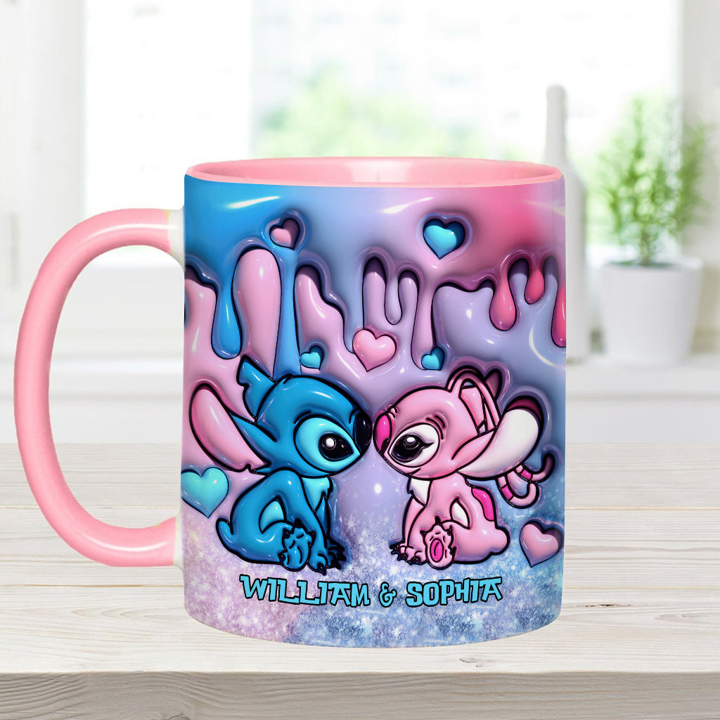 Sti I'm Yours No Returns Or Refunds - Personalized Accent Mug - Gift For Couple, Christmas HH01