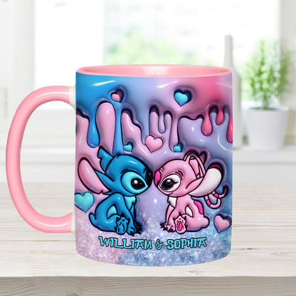 Sti I'm Yours No Returns Or Refunds - Personalized Accent Mug - Gift For Couple, Christmas HH01