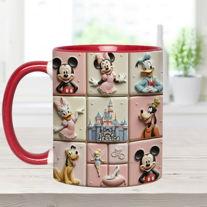 MkMo Magic Mouse - Personalized Accent Mug - Christmas Gift For Fan Movies HH01