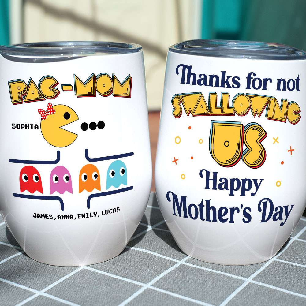 Mom Happy Day 05HTTI170423 Personalized Coffee Mug Accent Mug Wine Tumbler