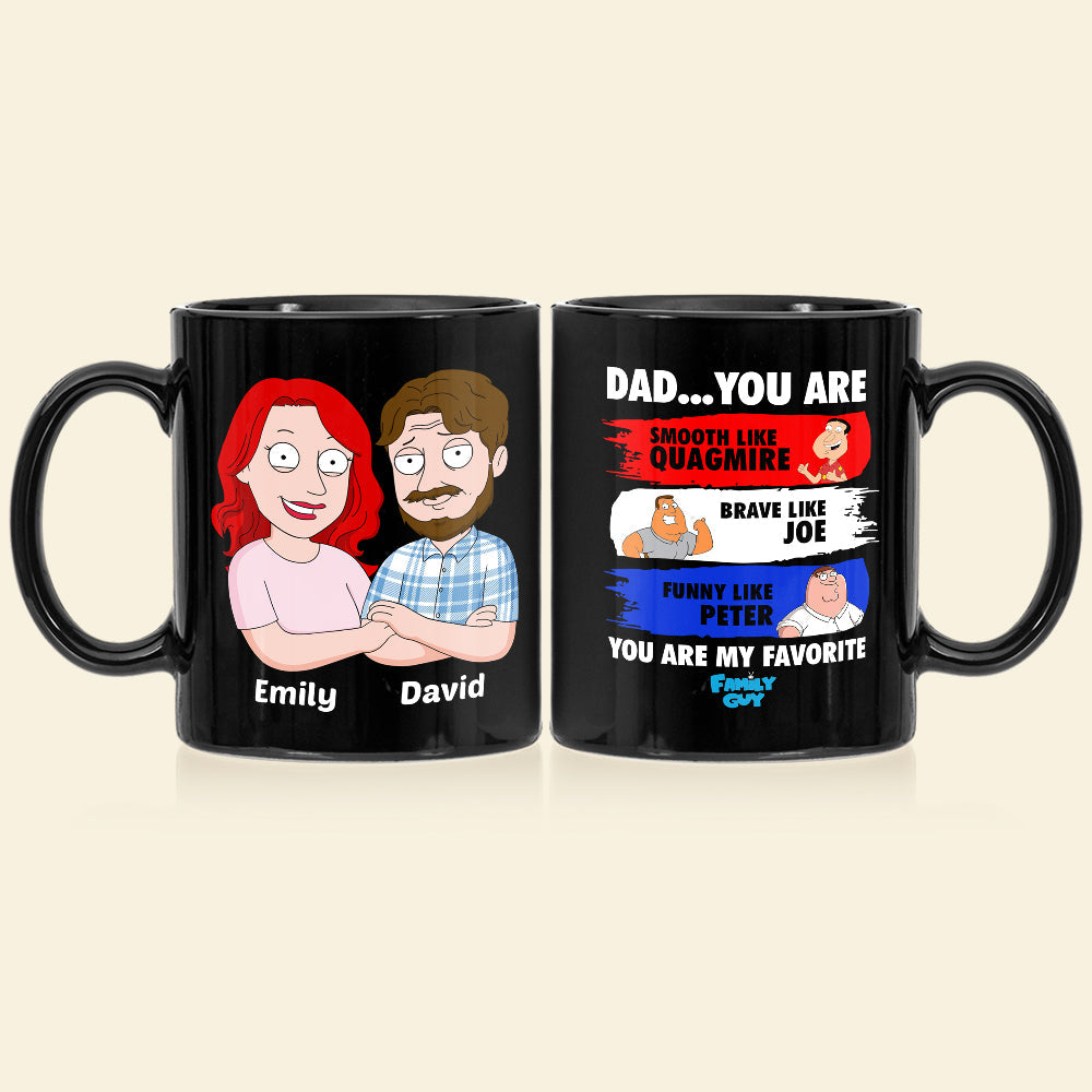 Favorite Family Dad Personalized Coffee Mug BLM-03dndt310523hh