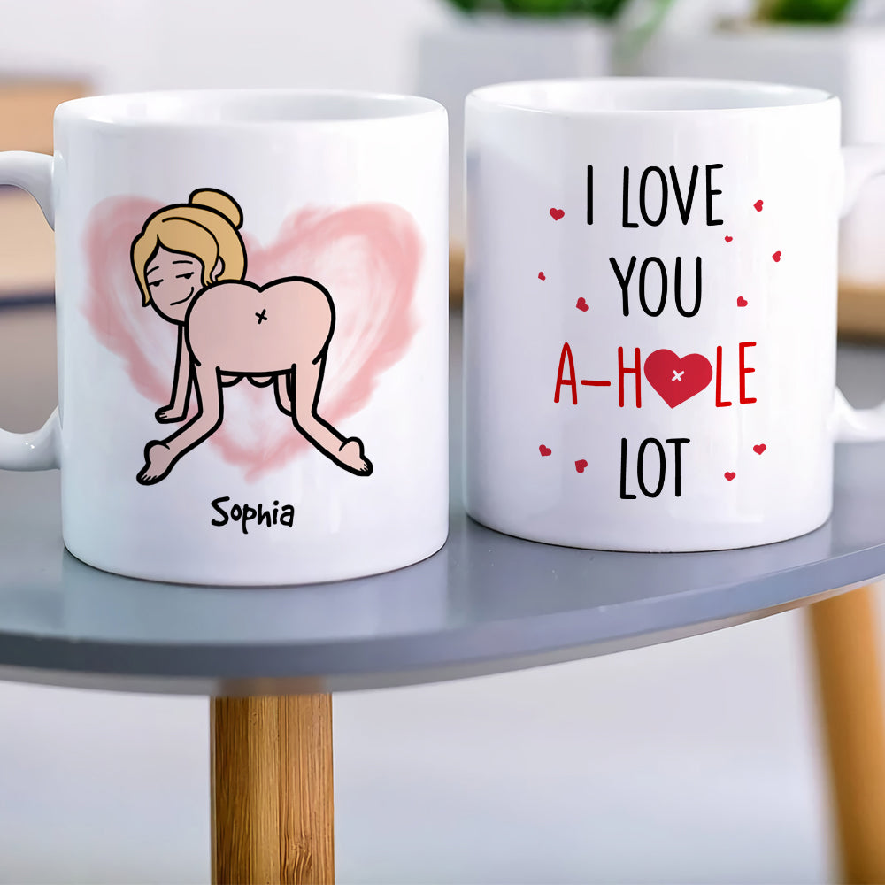 I Love You, Personalized Mug, Gift For Funny Couple