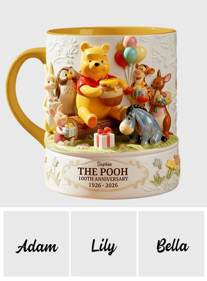 DSNY 100th Anniversary Honey Bear With Friends - Personalized Accent Mug - Gift For Fan Movies HH01