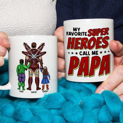 Call Me Papa 04ACDT170523TM Personalized Mug, Gift For Dad