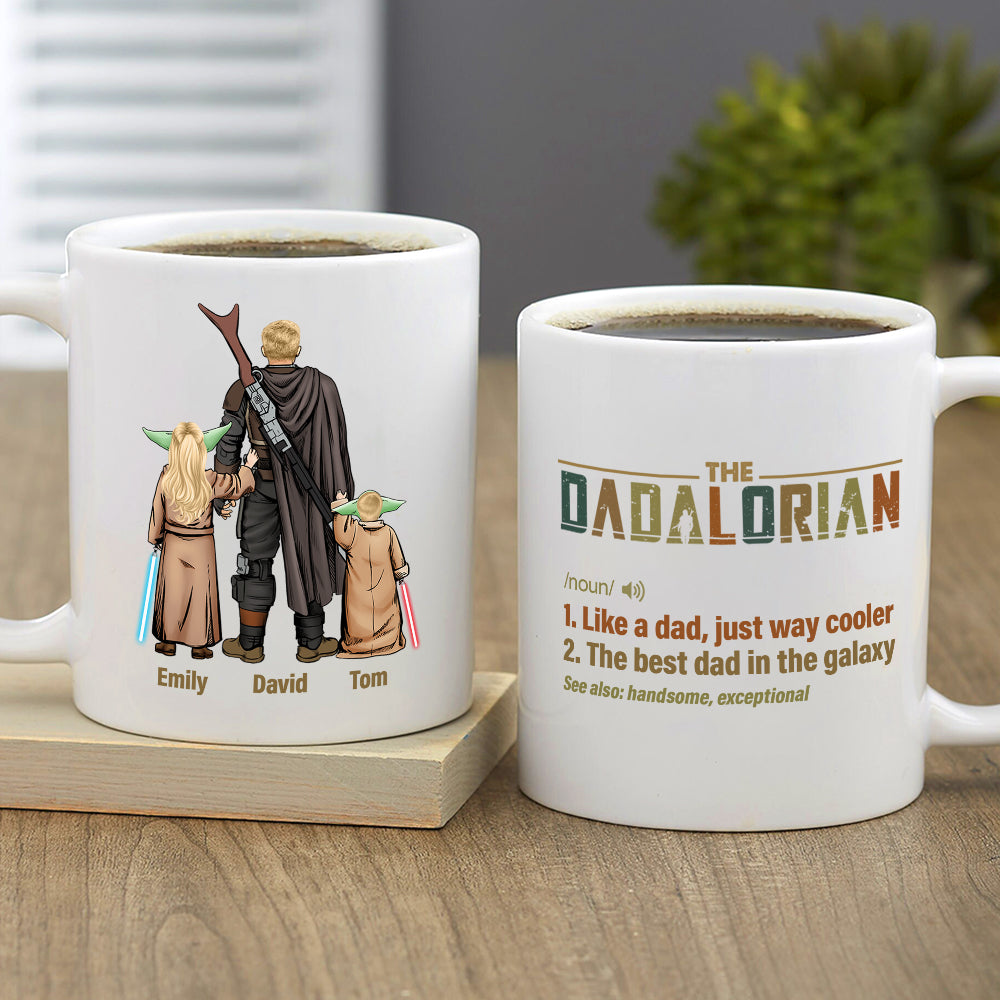 Like A Dad Family Gift 02HUDT220423HH White Mug