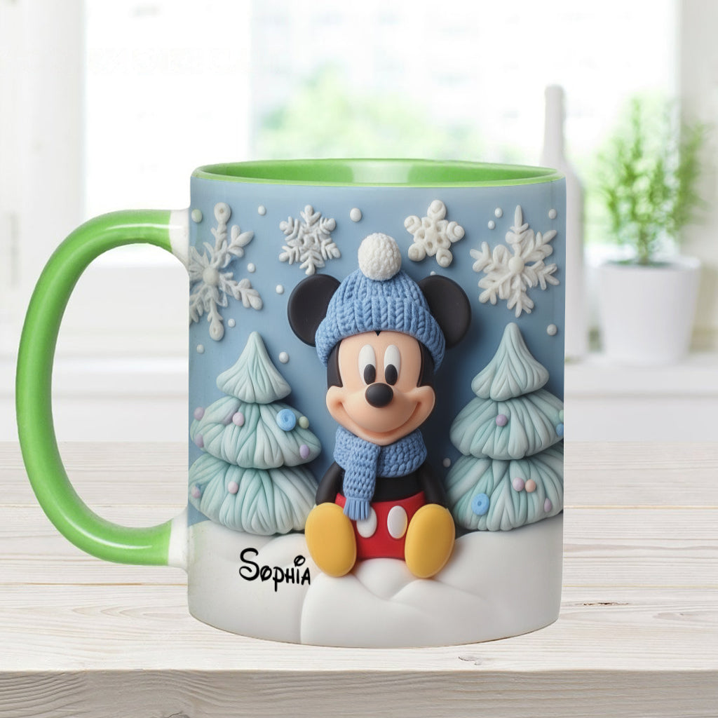 MkMo Magic Mouse - Personalized Accent Mug - Christmas Gift HH01