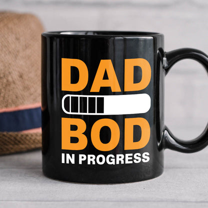 Best Dad Drinking Gift 07DTDT220423TM Personalized Black Mug