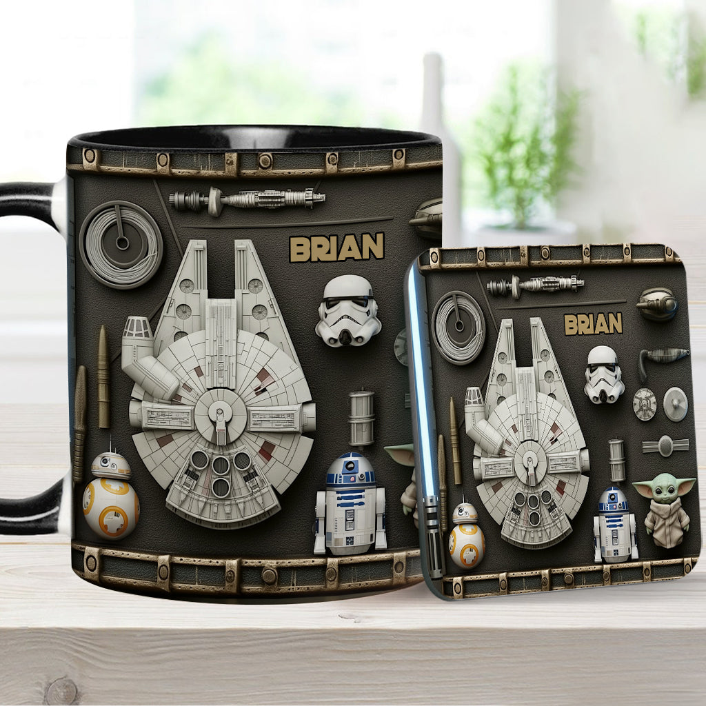 In Dark Place We Find Ourselves - Personalized Accent Mug - Gift For Movie Fans NL122