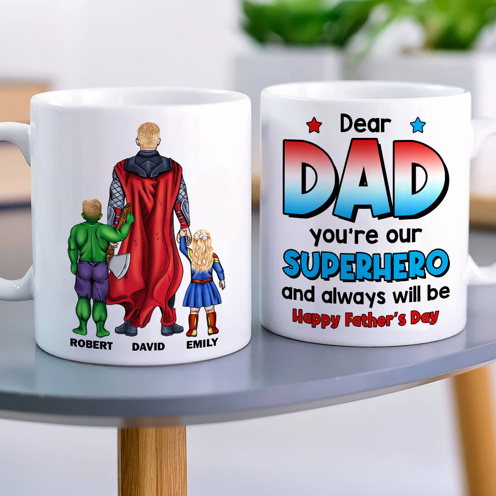 Dear Dad 01ACDT270523TM Personalized Mug, Gift For Dad