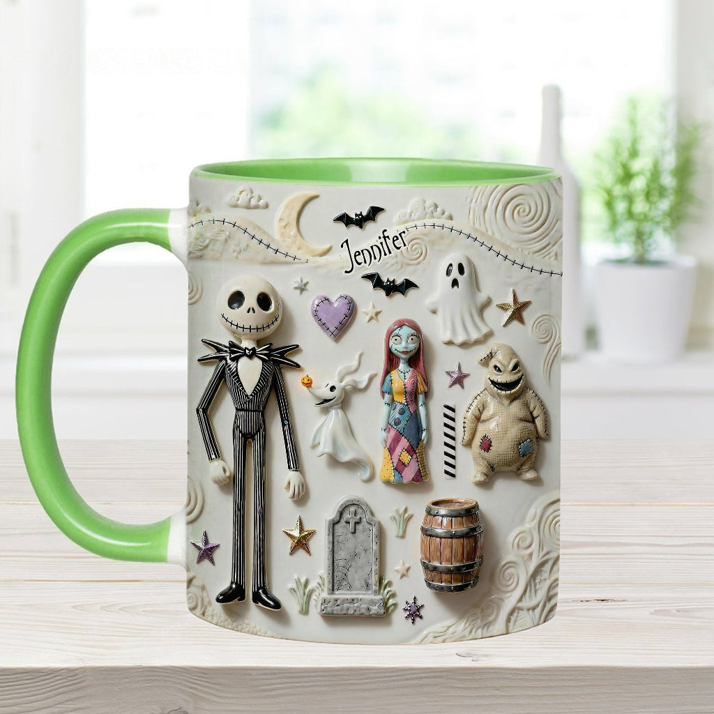 Just Love Spooky - Personalized Accent Mug - Christmas Gift For Movie Fans HH01