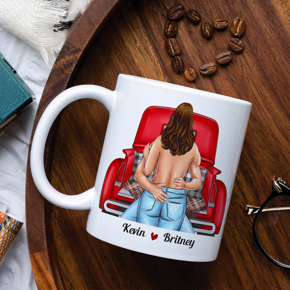 Love Like Rain, Intense and Wet, Personalized Mug, Gift For Couple