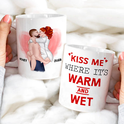 It's Not That I'm Horny Personalized Naughty Couple Mug, Gift For Couple