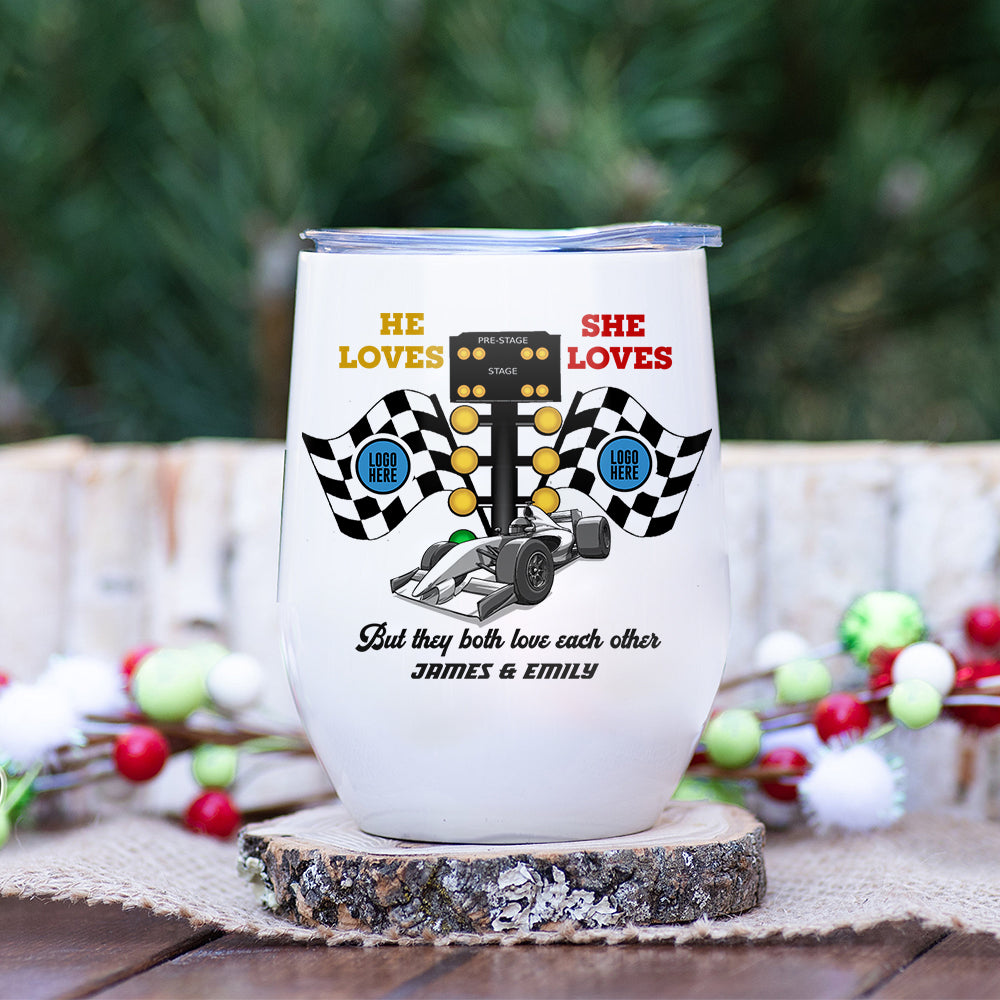 But They Both Love Each Other, Couple Gift, Personalized Mug, Racing Couple Mug 03HUTI091023 021123