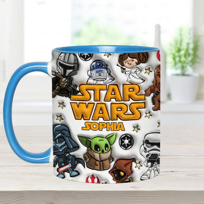 Stwa Glaxy Star - Personalized Accent Mug - Gift For Movie Fans NL122