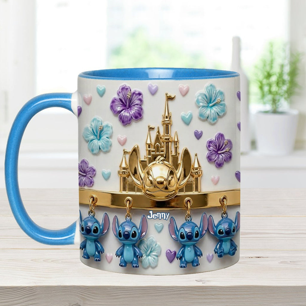 Sti Castle Ohana Means Family - Personalized Accent Mug - Gift For Movie Fans NL122