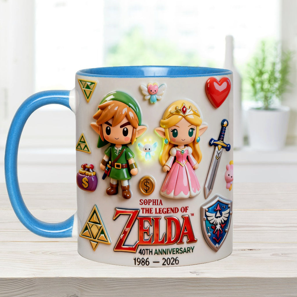 LoZd Celebrate 40th Anniversary - Personalized Accent Mug - Gift For Movie Fans NL122