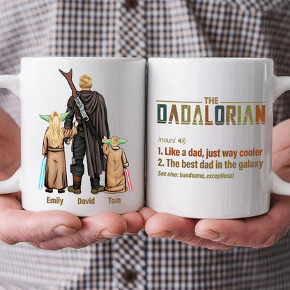 Like A Dad Family Gift 02HUDT220423HH White Mug