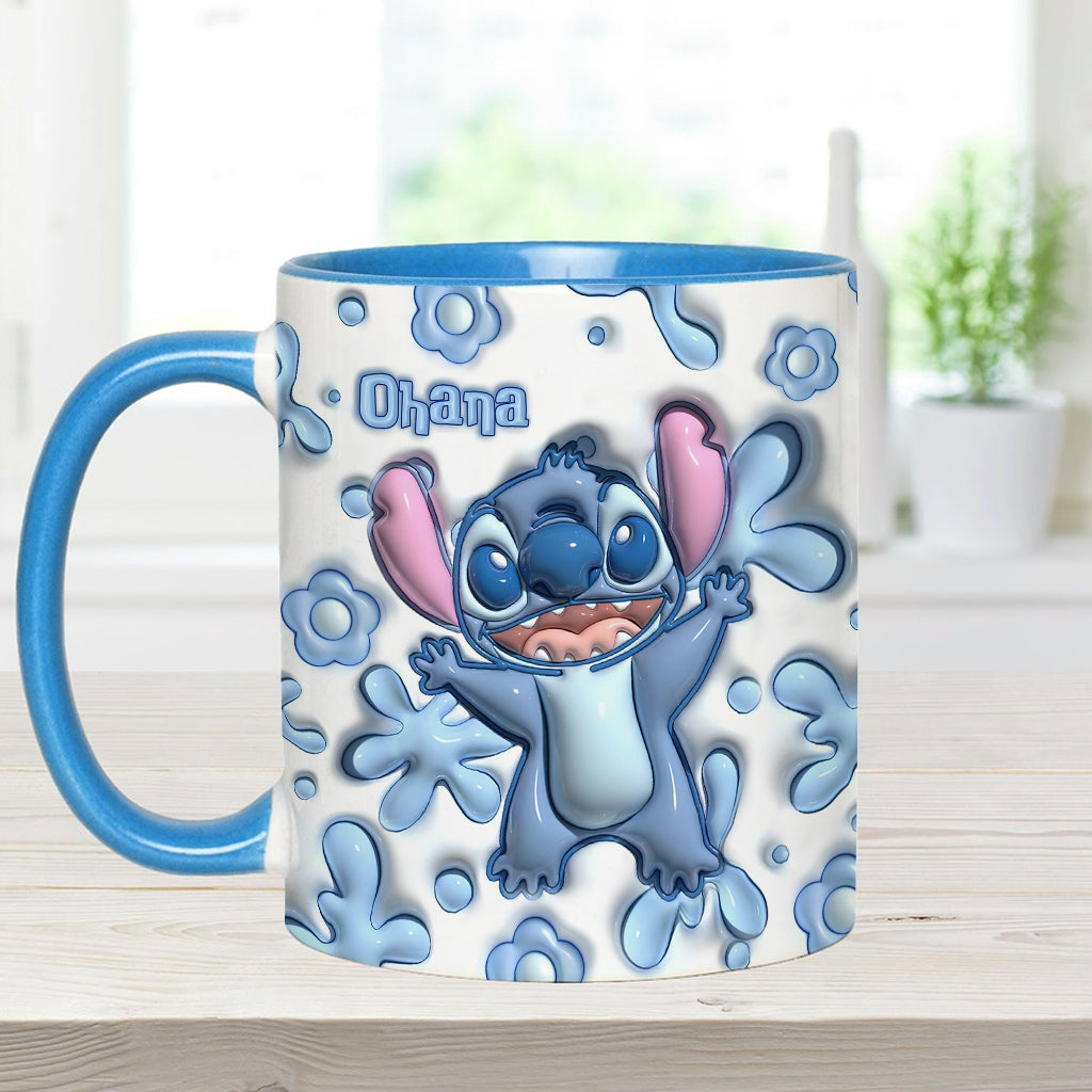 Sti Merry Stichmas - Personalized Accent Mug - Gift For Fan Movies HH01