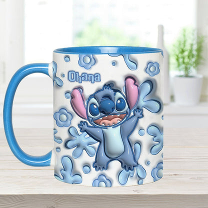 Sti Merry Stichmas - Personalized Accent Mug - Gift For Fan Movies HH01