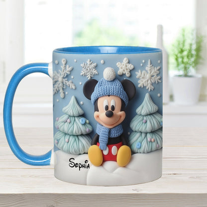 MkMo Magic Mouse - Personalized Accent Mug - Christmas Gift HH01
