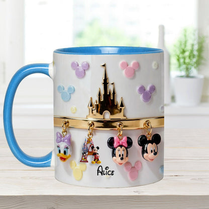 MkMo Magic Mouse Magical - Personalized Accent Mug - Christmas Gift For Movie Fans HH01