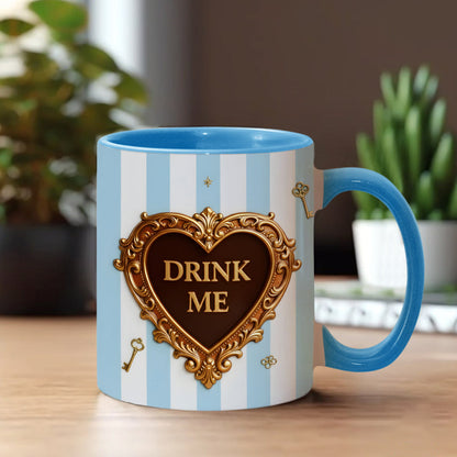 DSNY Girl In Wonderland 76th Anniversary - Personalized Accent Mug - Gift For Movie Fans NL122