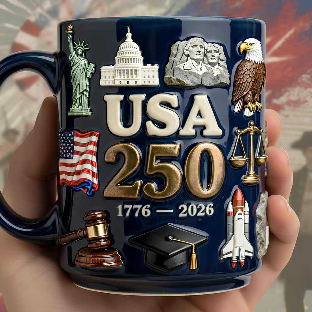 USA 250th Anniversary Coffee Mug 02NADT220126