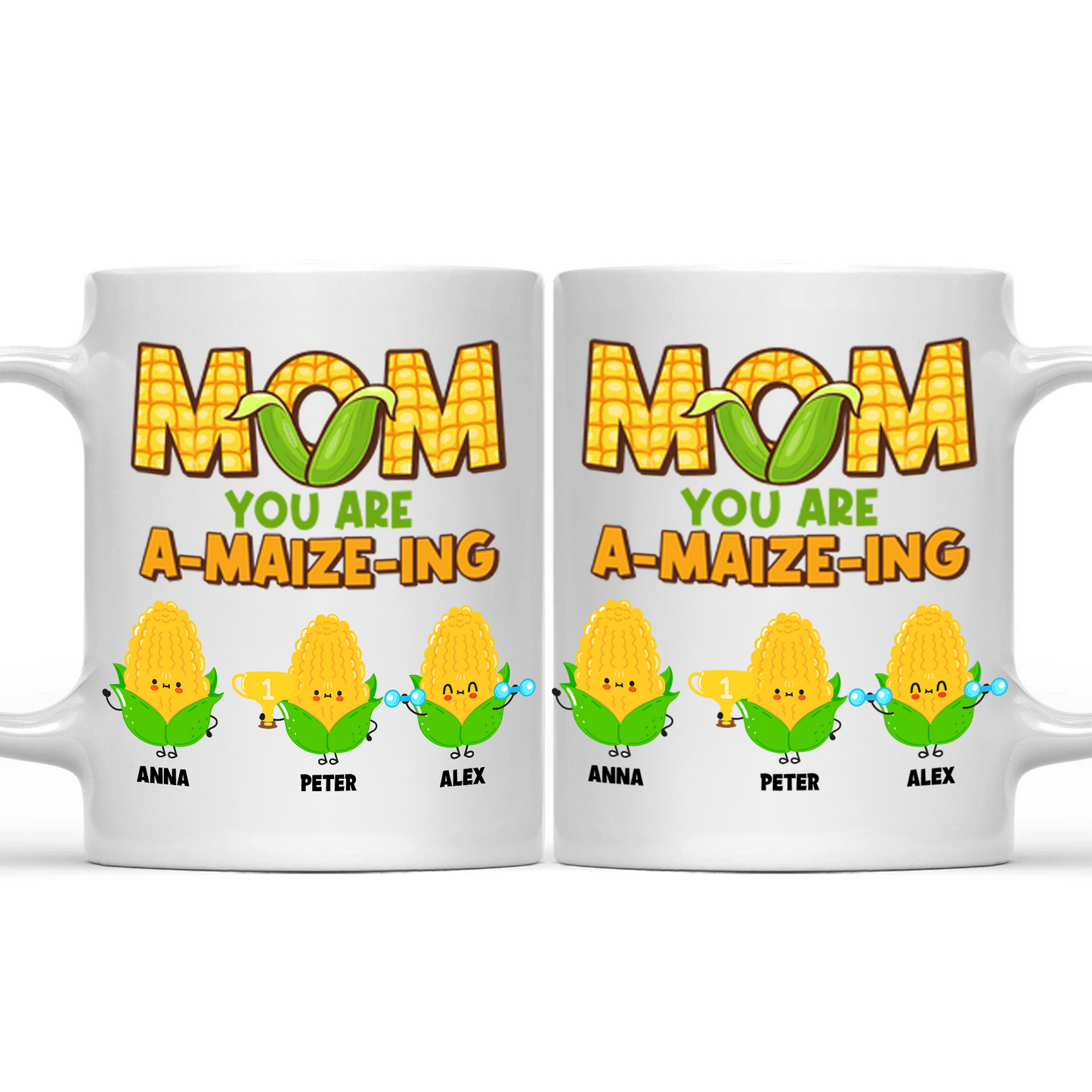 Mommy You're Amazing We Love You So Much - Gift For Mom - Personalized Ceramic Mug - NA94