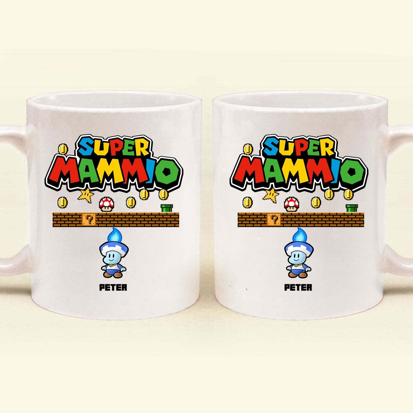 Super Mario Mammio - Gift For Mother - Personalized Ceramic Mug - CL05 NH96