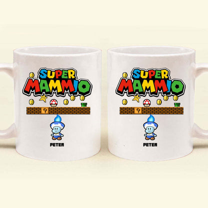 Super Mario Mammio - Gift For Mother - Personalized Ceramic Mug - CL05 NH96
