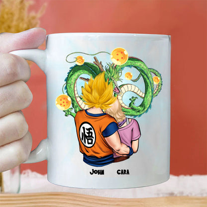 Dragon Ball What Im Just Saiyan I Love You - Gift For Couple - Personalized Ceramic Mug - CL18 NH96