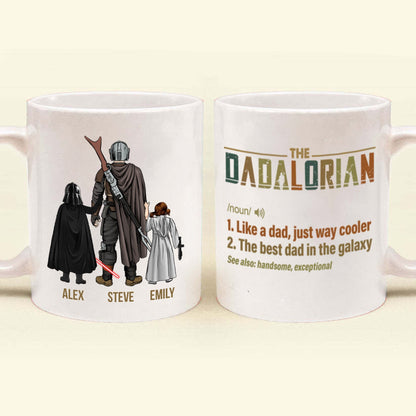 Stwa The Definition Of A Dadalorian - Gift For Father's Day - Personalized Ceramic Mug