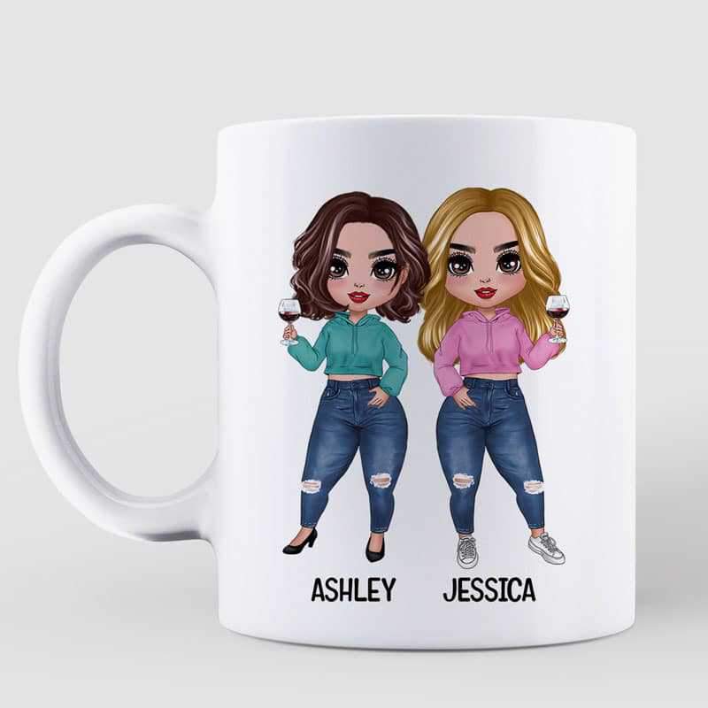 Being My Sister Bestie Brother Is The Only Gift You Need Personalized Mug