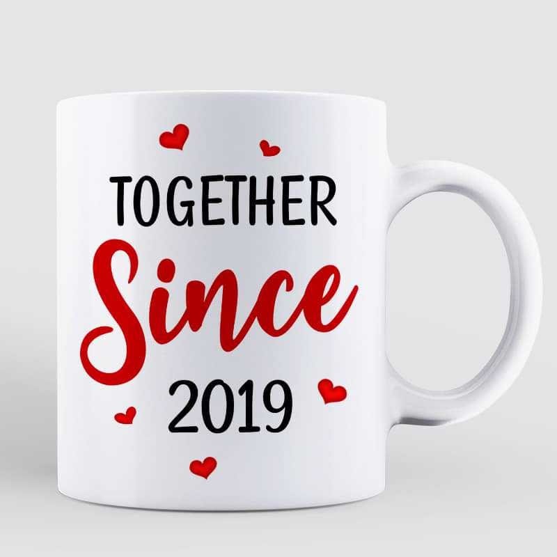 Couple Back View I Met You Gift For Her Gift For Him Couple Personalized Mug