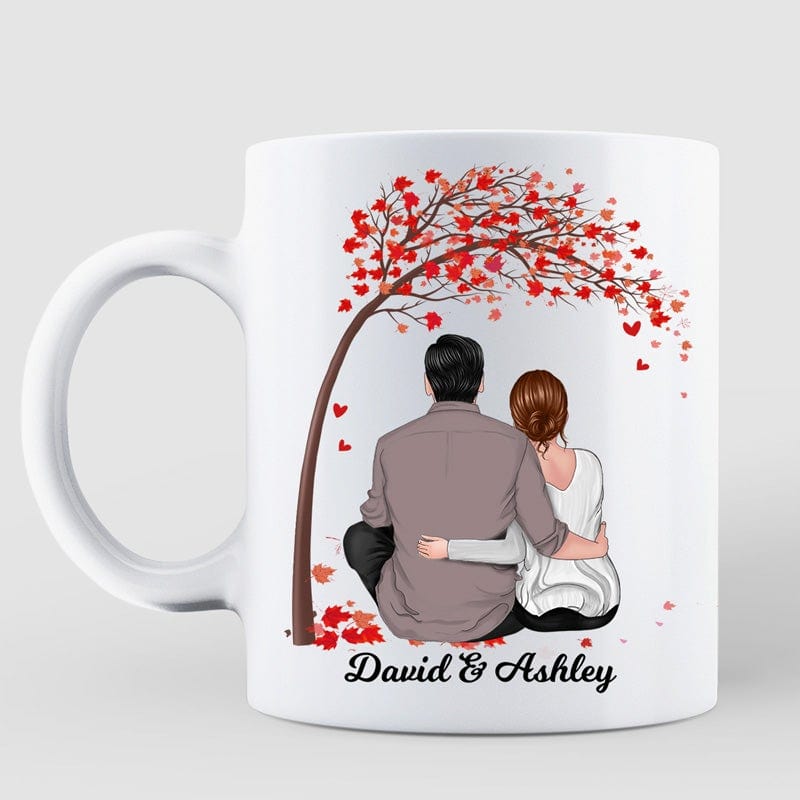 Couple Under Tree Gift For Him For Her Personalized Mug
