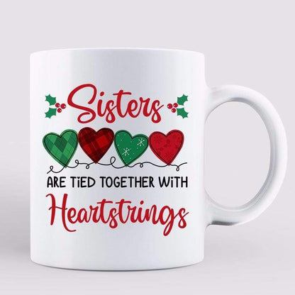 Doll Besties Sisters Heartstrings Personalized Mug