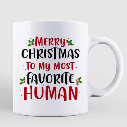 Doll Besties Sisters Sitting Christmas Personalized Mug