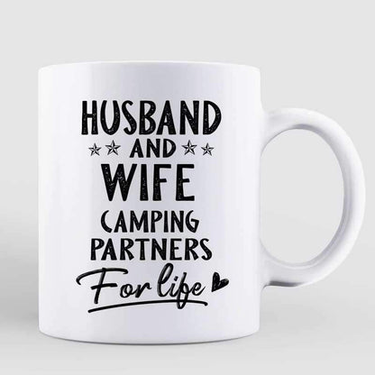 Doll Couple Camping Gift For Him For Her Personalized Mug