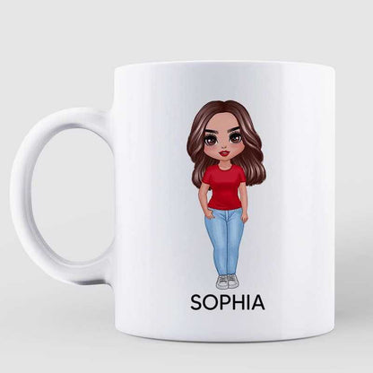 Family Members Characterized Doll Gift For Family Friends Birthday Gift Personalized Family Mug