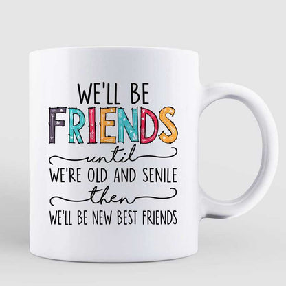 Flower Under Sky Doll Besties Best Friends Sisters Personalized Mug